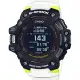 【CASIO】G-SHOCK G-SQUAD 運動潮流太陽能GPS藍牙連線橡膠腕錶/白x黑框 (GBD-H1000-1A7DR)