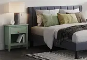 STANFORD Olive Green Bedside