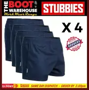 Stubbies 4 X Original Rugger Cotton Drill Short value pack (SE206H) SPECIAL!!