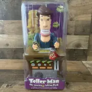 Teller Man The Moving And Talking Bank Collectible