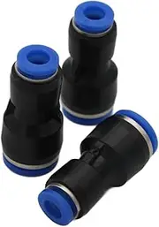 Pneumatic Reducer IQS Set of 3 6-10 mm Hose Diameter 6 and 10 mm Compressed Air Connector