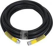 Pressure Washer Hose 30ft M22 Fitting Kink Resistant Power Washer Hose Steel Wire Explosion Proof Replacement Power Wash Hose for High Pressure Washing Machines