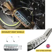 Oxford Adventure Motorcycle Motorbike Exhaust Heat Shield Silver