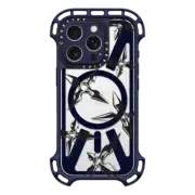 iPhone 16 Pro Ultra Bounce Case MagSafe Compatible Black Shuriken