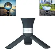 Lens Balls Stand for Photography, Supports 60mm to 150mm(6 inch) Crystal Ball, Lens Ball Holder, Suction Mount Cup+ Alumina Base (1/4"-20 General Internal Thread) + Mini Tripod