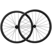 700C Gravel Bike Wheelset Full Carbon Fiber Disc Brake Axle Thru Wheels