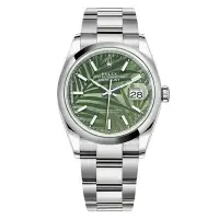 在飛比找Yahoo奇摩購物中心優惠-勞力士 ROLEX 126200 綠棕櫚面 Datejust