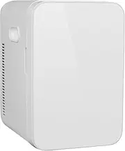 Cobuy Personal Mini Fridge Cooler, 13L Portable Small Fridge Cooler and Warmer for Bedroom and Travel, White