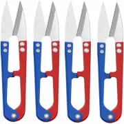 4 Pcs Thread Snips 4.2" Mini Sewing Scissors Yarn & Thrum Nippers Thread Cutter