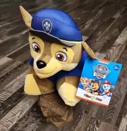 Nickelodeon Paw Patrol Chase Pillow Pets Dog Plush Blue Toy New With Tags