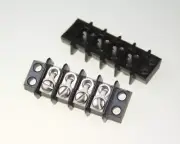 5pcs 4-140-Y Cinch 4-Position Double Row Terminal Barrier Block Board Strip 4pos