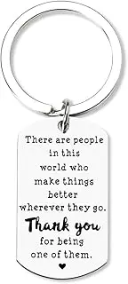[Kilener] Boss Employee Appreciation Gifts Keychains for Women Men Boss Day Gifts for Him Her Inspirational Thank You Gifts for Coworkers Leader Teacher Retirement Going Away Leaving Farewell Gifts Keychain