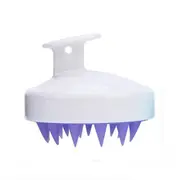 4PCS Hair Brush Silicone Shampoo Wide Tooth Comb for Hair Washing Comb Scalp Massage