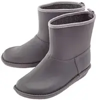 在飛比找博客來優惠-【Charming】日本製 時尚造型 個性雪靴雨鞋 灰色-7