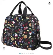 NIGEER Stranger Lunch Bag Things Lunch Box Leakproof Cooler Lunch Box for Men Wo