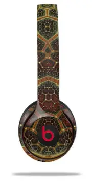 Skin Wrap for Beats Solo Wireless 2 3 4 Ancient Tiles SKIN ONLY
