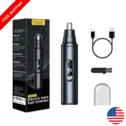 Water Resistant Nose Eyebrow Trimmer & Ear Hair Remover Beard Shaving Clipper