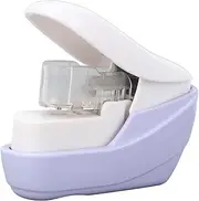 Stapleless Stapler, Hand Press Crimper Paper Stapling Machine, Holeless for 4 Sheets Binding, Stapleless Stapler Binding Hand Tool for Office School