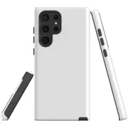 For Samsung Galaxy S22 Ultra Case, Armour Cover, White