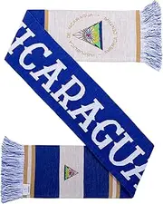 Nicaragua Soccer High-Definition HD Knit Scarf