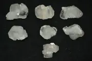 apophyllite & chalcedony lot 7 Nos mineral specimen india #579