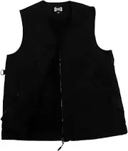 Totority Dog Training Vest Dog Handler Outfit Adjustable Buckle Back Pocket and D-Rings for Accessories