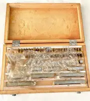 Precision Metric Gauge Block (82 pcs) USSR 0.5-100mm