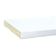 CUSTOMpine 3600 x 445 x 16mm Carcass Shelving E1L White Standard Particleboard
