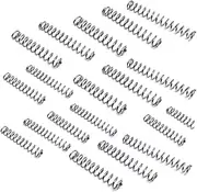 Compression Springs Springs Metal Springs 100pcs Return Spring, 304 Stainless Steel Mini Spring, 4mm OD, 15mm Long, 0.3mm WD