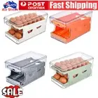 Fresh Refrigerator Egg Keep Eggs Organized Fresh Holder Storage Box Drawer Hot↯