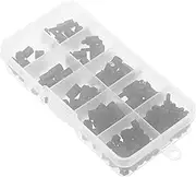SOESFOUFU 180pcs Hex Nylon Screw Standoff Bolts & Nut Kit Hex Screw & Nut Set for Cable Organiser Box Converter Kit Screws and More Essential Nylon Hardware for DIY Projects
