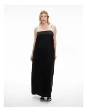[Witchery] Longline Slip Dress in Black