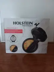 Omelet Maker 2 Sections Holstein Housewares Black New
