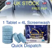 25 X Screen Wash Windscreen Washer Fluid Concentrated Tablet - 1 Tab = 4L Fluid