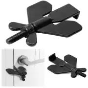 2 PCS Portable Door Lock,Door Lock,Home Security Door Locker Travel Lockdown