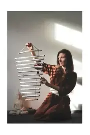 Healing Tool “Chakra Sound” Rawa | 12-note Tubular Flow Chimes | Med