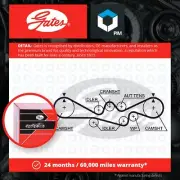 Timing Belt fits SUBARU FORESTER SF5 2.0 97 to 02 EJ202 Gates 13028AA091 Quality