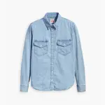 LEVIS 女款 牛仔襯衫 精工輕藍染水洗 雙口袋 珍珠扣 16786-0001