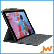 Logitech Slim Folio Keyboard Case for 10.2" iPad (7th/8th/9th Generation) -...