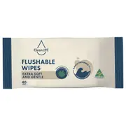 Organic Cleanlife Flushable Wipes Extra Soft and Gentle 40pk – Fresh, healthy organic delivery | Doorstep Organics.