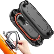 SmartTag2 Bike Mount, Waterproof Bike GPS Tracker Case for Galaxy Smart tag2, Hidden Under Bottle Cage (1 Pack-Black)