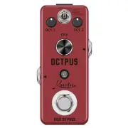 Polyphonic Octave Guitar Effects Pedal Pure Octopus Digital Mini Single Effec...