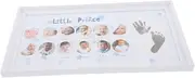 Cabilock Handprint Footprint Kit Newborn Photo Frame for Boys and Girls Elegant Nursery Dec
