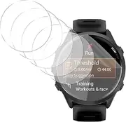 [6 Pack] for Garmin Forerunner 970 Premium Running Smartwatch Screen Protector,BodyArmor Anti-Bubble Military-Grade Clear TPU Film,Case Friendly.