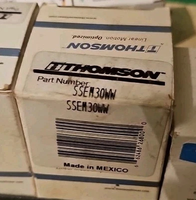 THOMSON SSEM30 Super Smart Ball Bushing 30mm x 47mm x 68 SSEM30WW TWO SEALS