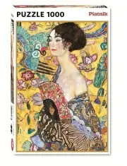 Piatnik Klimt Lady with The Fan 1000 Piece Puzzle