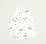 NEW Loft Women Blouse Top Sleeveless Rayon White Petite Size PL Floral