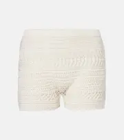 [Ralph Lauren Collection] Ralph Lauren Collection Crochet shorts AU 16 white