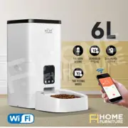 6L Automatic Pet Feeder Wi-Fi Enabled Smart Dog Cat Feeder with App Petscene