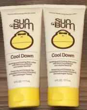 Sun Bum Cool Down Hydrating After Sun Lotion Hydrating Aloe Cool Down - 2 Pack